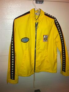 snowmobile vintage sled performance products jacket with blizzard oil patch