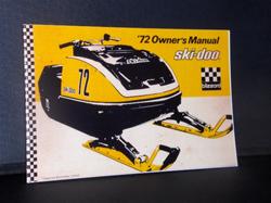 1972 ski doo 797 blizzard owners book snowmobile vintage reproduction parts