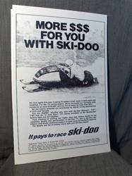 1972 ski doo blizzard 797 poster more $$$ for you with ski doo poster snowmobile vintage reproduction parts