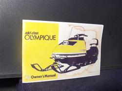 1972 ski doo olympique sled owners manual snowmoblie vintage