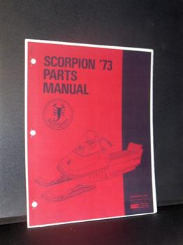 snowmobile vintage scorpion sled 1973 book