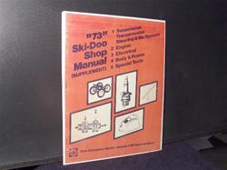 1973 SKI DOO ROTAX  shop manual