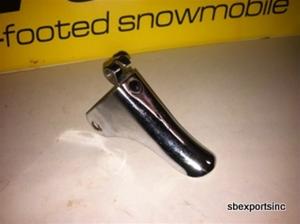 snowmobile vintage ski doo sled chrome throttle lever rotax bombardier