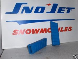 snowmobile vintage sno-jet sled hand grip set 150110