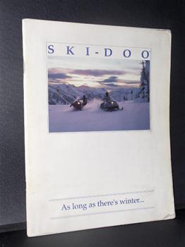 snowmobile vintage ski doo sled book as long as there&#39;s winter