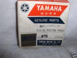snowmobile vintage yamaha sled piston ring 807-1161100