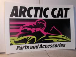 cat parts & acc dealer poster dealer sign