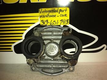 VINTAGE SKI DOO ROTARY VALVE COVER PLATE VINTAGE SNOWMOBILE BOMBARDIER 454 ROTAX COVER PLATE