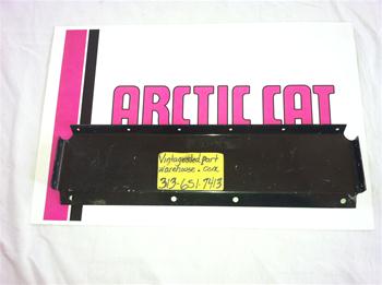 ARCTIC CAT TUNNEL BACK PLATE VINTAGE SNOWMOBILE ARCTIC CAT TUNNEL BACK PLATE