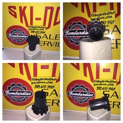 ski doo rotax bombardier fuel cap sled  414-0116-00 snowmobile vintage parts