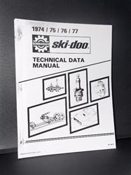 1974 SKI DOO shop tech manual SNOWMOBILE VINTAGE RV TNT NORDIC
