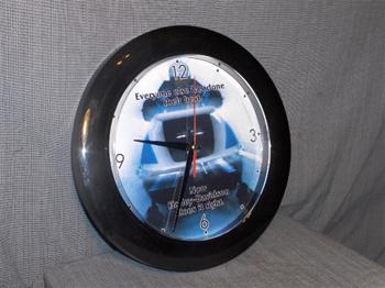 snowmoblie vintage harley davidson sled clock