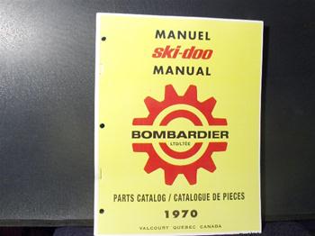 snowmobile vintage ski doo shop parts manual
